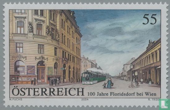 100 years Floridsdorf in Vienna