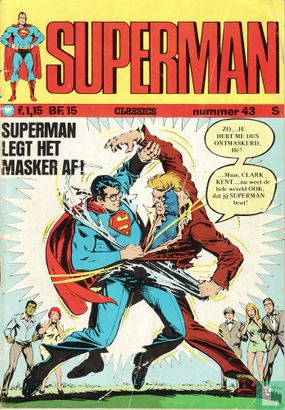 Superman legt het masker af! - Afbeelding 1