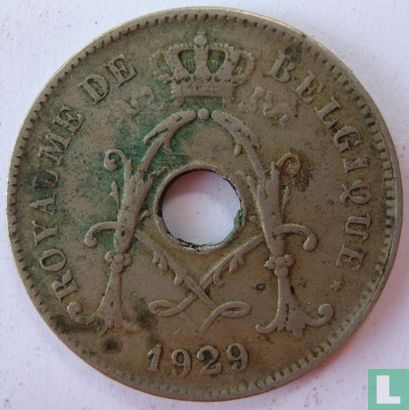 Belgium 10 centimes 1929 (FRA) - Image 1
