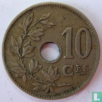 Belgium 10 centimes 1929 (FRA) - Image 2
