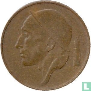 België 50 centimes 1953 (NLD) - Afbeelding 2