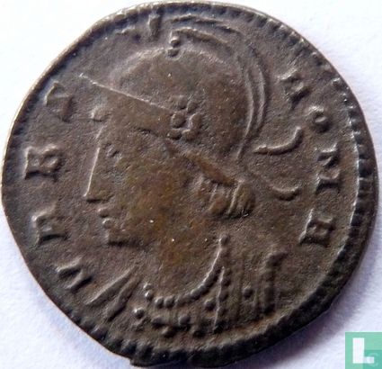 Romeinse Keizerrijk Follis Constantinus I 335 (Constantinopolis) - Afbeelding 2