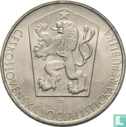 Tsjecho-Slowakije 10 korun 1964 "20th anniversary Slovak uprising" - Afbeelding 2