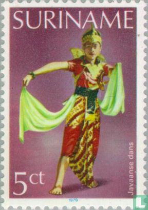 Javanisches Tanzkostüm