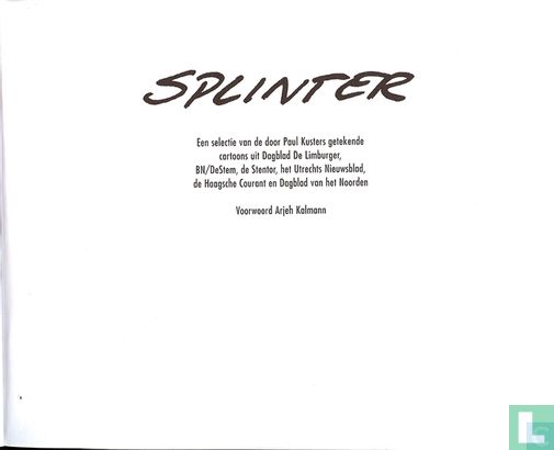 Splinter 5 - Afbeelding 3
