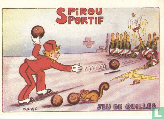 Jeu de quilles - Spirou sportif - Image 1