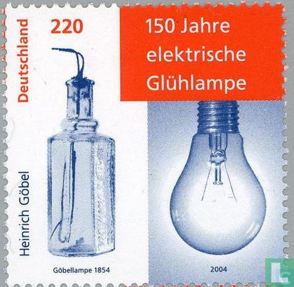 Electrische gloeilamp 1854-2004