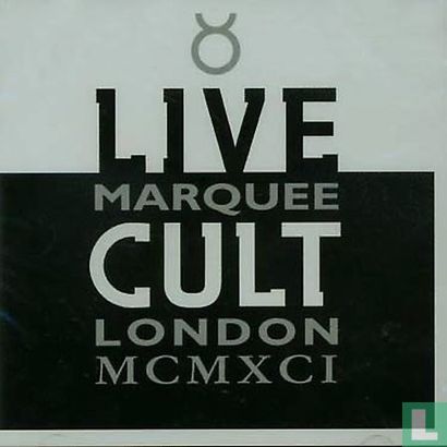 Live cult Marquee London MCMXCI - Bild 1