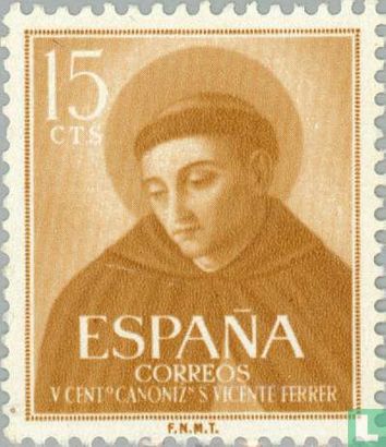 Canonization Vicente Ferrer