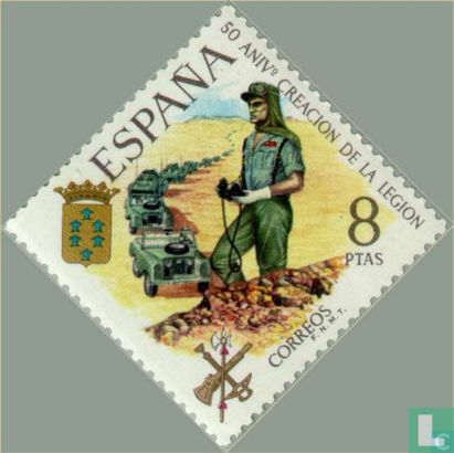 50 ans de légion espagnole