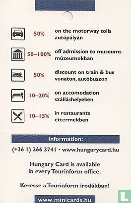 Hungary Card - Afbeelding 2