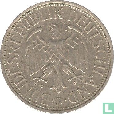Duitsland 1 mark 1972 (D) - Afbeelding 2