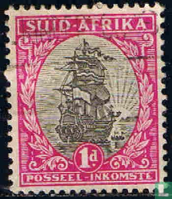 Sailing ship "Dromedary" (Afrikaans)