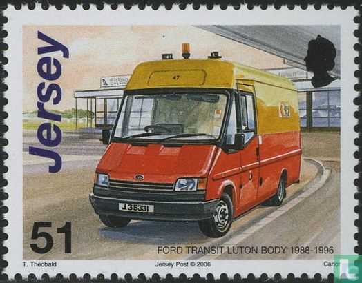 Postgeschiedenis en postauto's