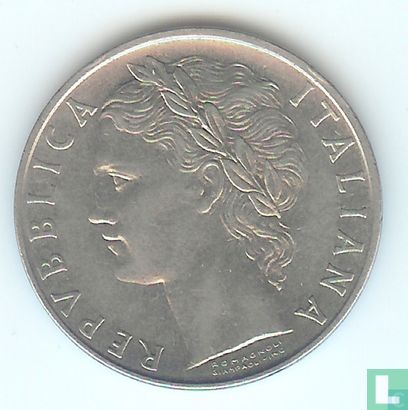 Italien 100 Lire 1969 - Bild 2