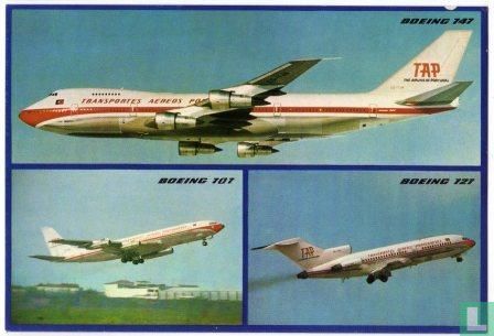 TAP (02) Boeing 707, 727 & 747