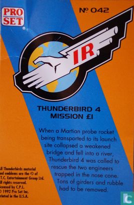 Thunderbird 4 mission £1 - Image 2