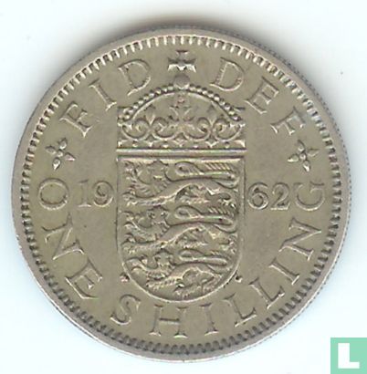 Verenigd Koninkrijk 1 shilling 1962 (engels) - Afbeelding 1