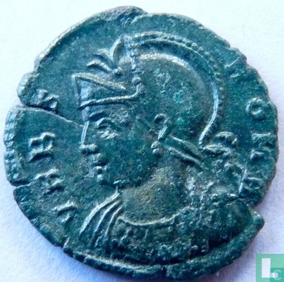 Romeinse Keizerrijk Arelate Anonieme AE3 Kleinfollis van Constantijn I en zijn zonen - Afbeelding 2