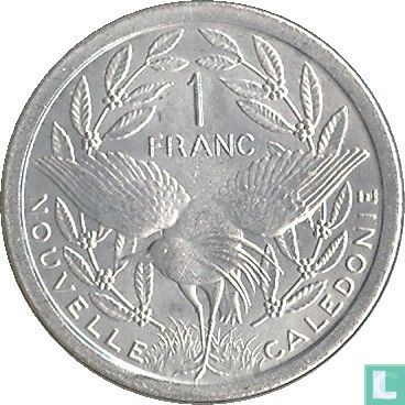 Nieuw-Caledonië 1 franc 1977 - Afbeelding 2