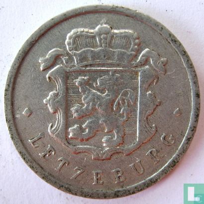 Luxembourg 25 centimes 1954 (coin alignment) - Image 2