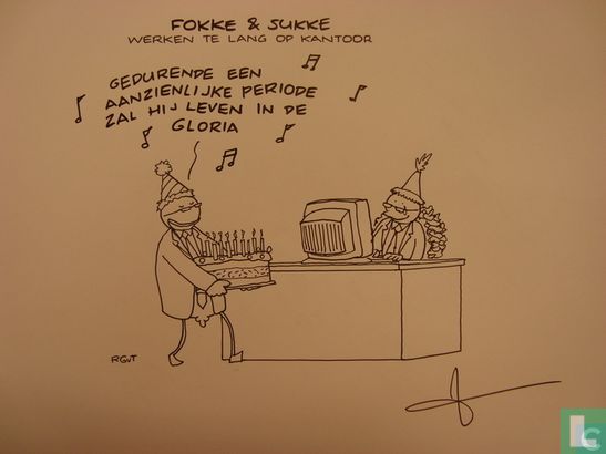 Fokke & Sukke werken te lang op kantoor - Image 1