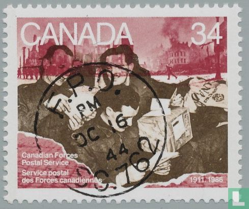 75 years Canadian Forces Postal Service 