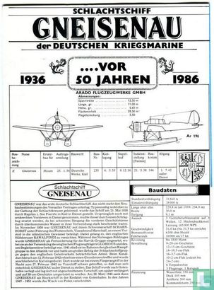 Schlachtschiff Gneisenau 21.5.1936 - Afbeelding 2