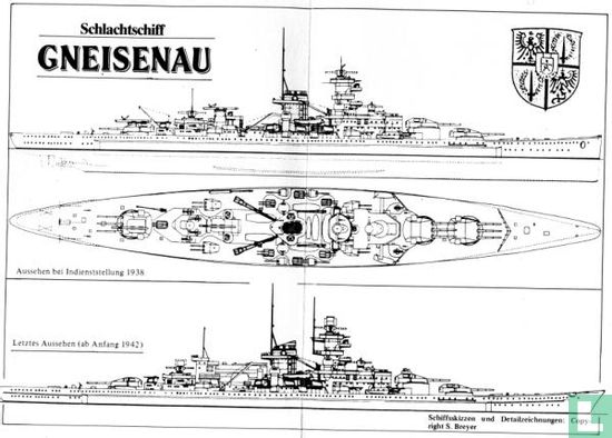Schlachtschiff Gneisenau 21.5.1936 - Bild 3