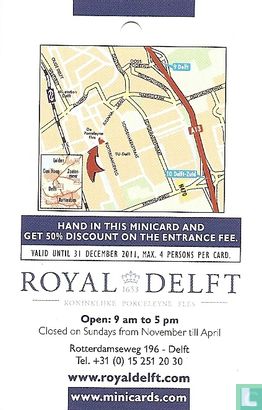 Koninklijke Porceleyne Fles - Royal Delft  - Afbeelding 2