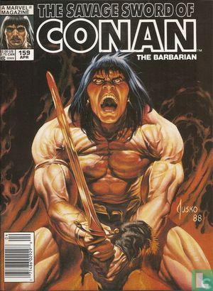 The Savage Sword of Conan the Barbarian 159 - Afbeelding 1