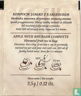 Kompocik Jablko z rabarbarem - Bild 2