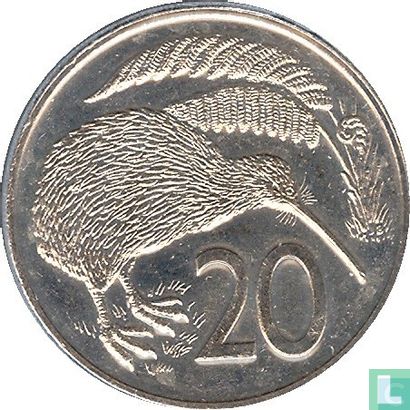 New Zealand 20 cents 1978 - Image 2