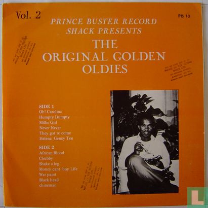 Prince Buster record shack presents the original golden oldies vol. 2 - Afbeelding 1