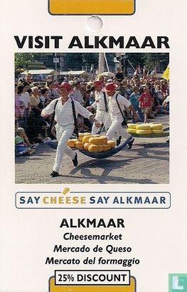 VVV Alkmaar kaasmarkt - Afbeelding 1