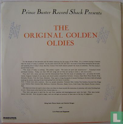Prince Buster record shack presents the original golden oldies vol. 2 - Afbeelding 2