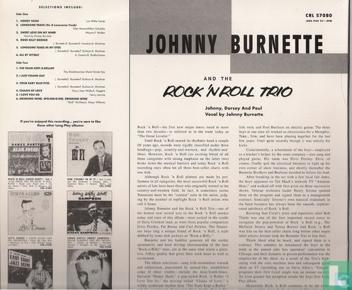 Johnny Burnette and the Rock 'n Roll Trio - Afbeelding 2