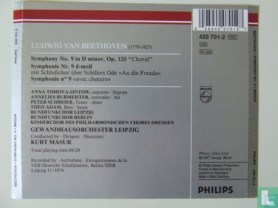 Beethoven: Symphony No. 9 - Afbeelding 2
