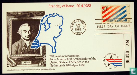 200 jaar Betrekkingen Nederland - USA - Afbeelding 2