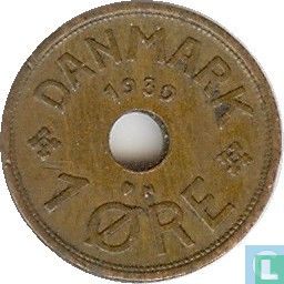 Denemarken 1 øre 1939 - Afbeelding 1