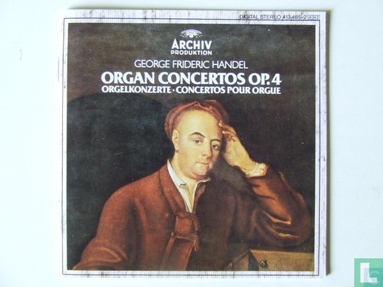 Händel Orgel Concerten Op.4 - Afbeelding 1