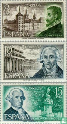 Berühmten spanischen Architekten