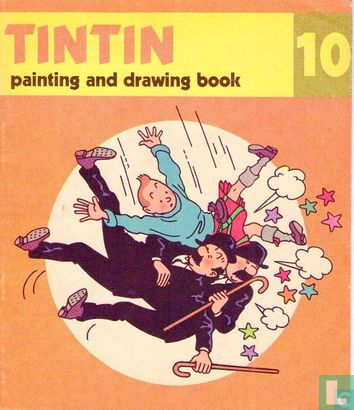 TinTin painting and drawing book 10 - Afbeelding 1