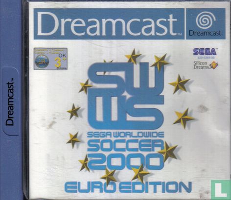 Sega World Wide Soccer 2000 Euro Edition - Afbeelding 1