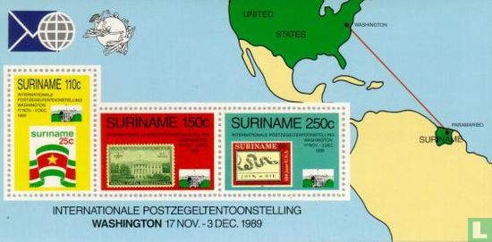 Postzegeltentoonstelling Washington