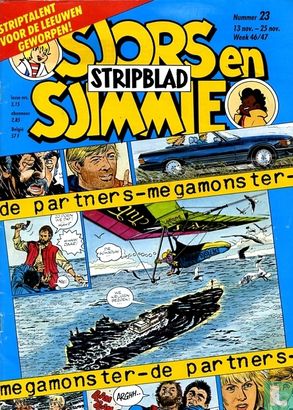 Sjors en Sjimmie stripblad 23 - Bild 1