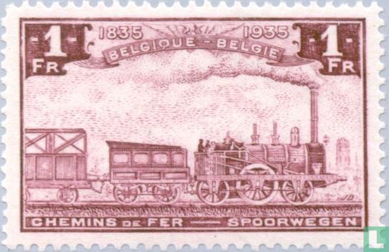 Hundertjahrfeier Belgische Eisenbahn