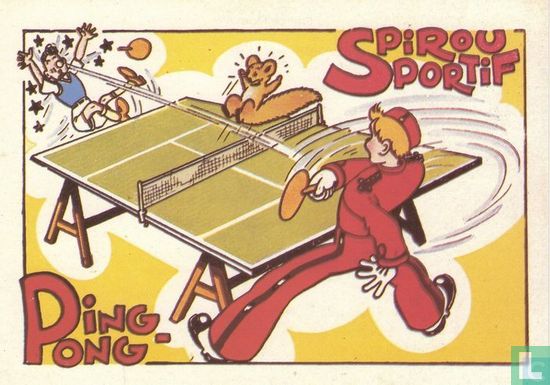 Ping-pong - Spirou sportif - Afbeelding 1
