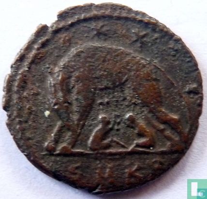 Empire romain Cyzique Anonyme AE3 Kleinfollis de Constantin et ses fils - Image 1