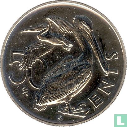 Britse Maagdeneilanden 50 cents 1980 - Afbeelding 2